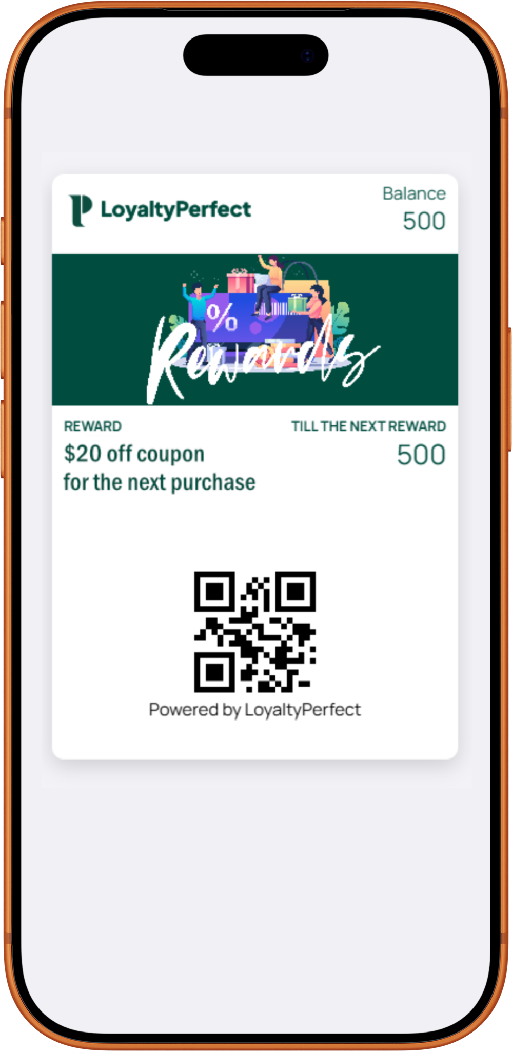 Mockup Reward Card Mockup Reward Card