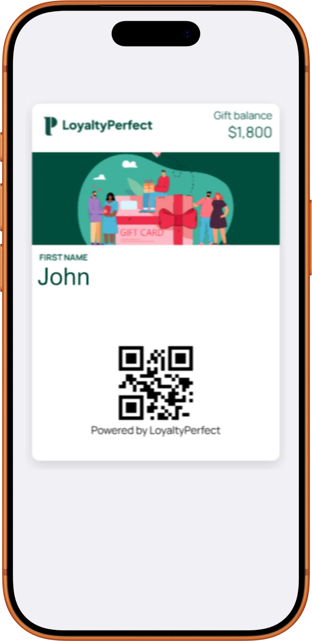 Mockup Gift Card