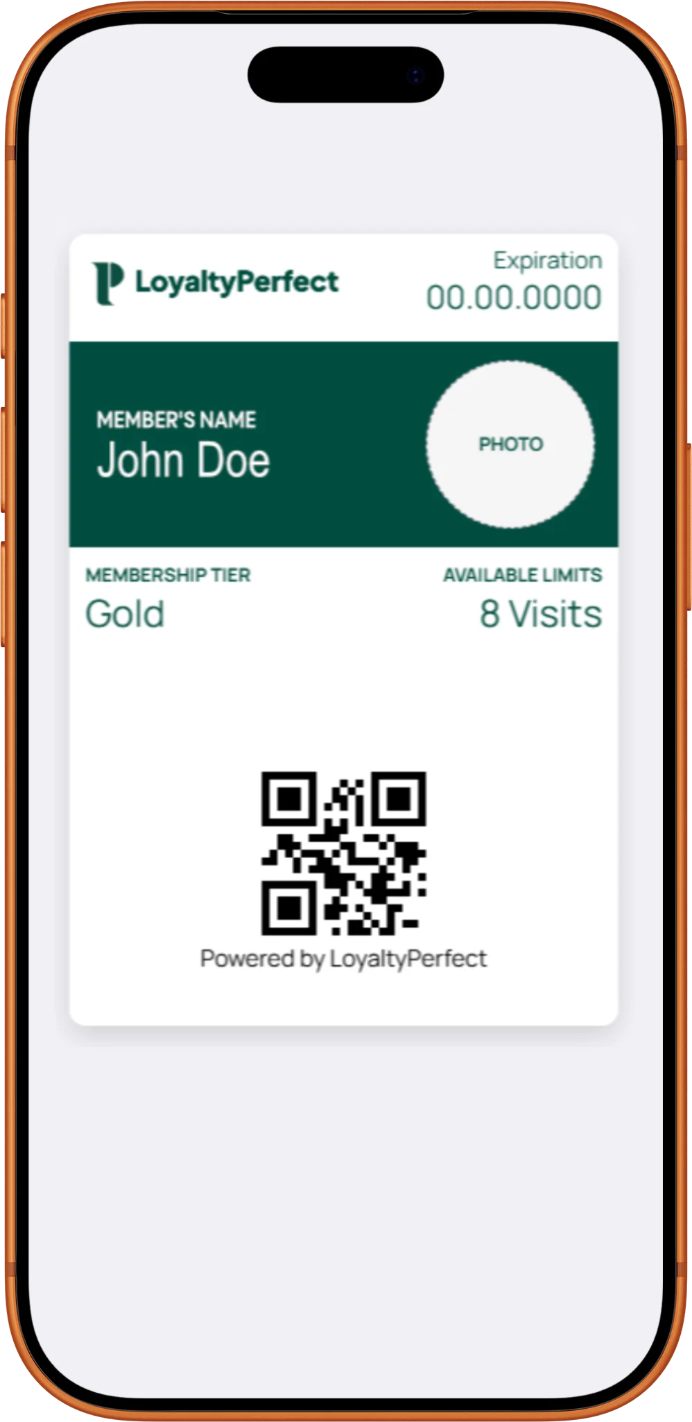 Mockup Membership Card